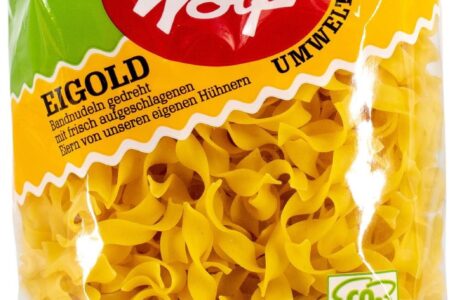 Wolfnudeln Eigold Produkty Mączne Makaron Wstążkowy Zakręcone Wstążki