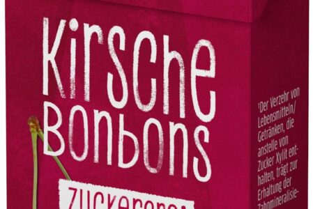Xucker Cukierki Z Ksylitolem – Czereśnia 50g