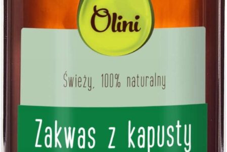 Zakwas Z Kapusty 1litr Niepasteryzowany Olini