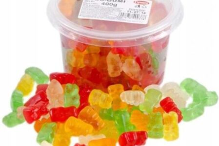 Żelki pojemniczek Misie owocowe Cymes 400g