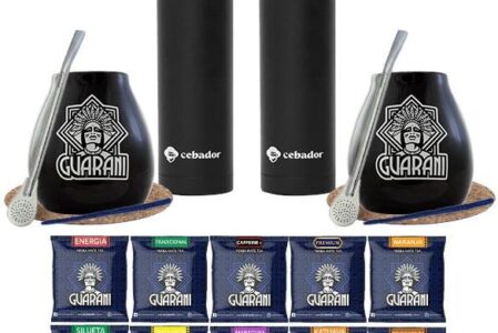 Zestaw dla dwojga Yerba Mate Guarani YERBOMOS