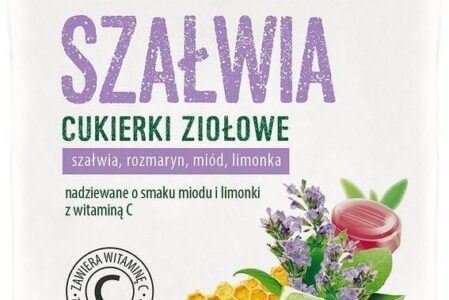ZIELNIK DOZ Szałwia, cukierki ziołowe, 60 g