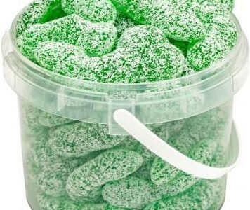 Zielone penisy kiwi kwaśne żelki kubek 450g kwaSIURY