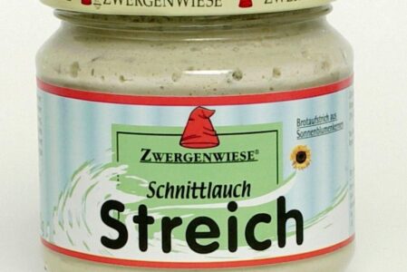 Zwergenwiese Pasta Słonecznikowa Ze Szczypiorkiem Bezglutenowa Bio 180G