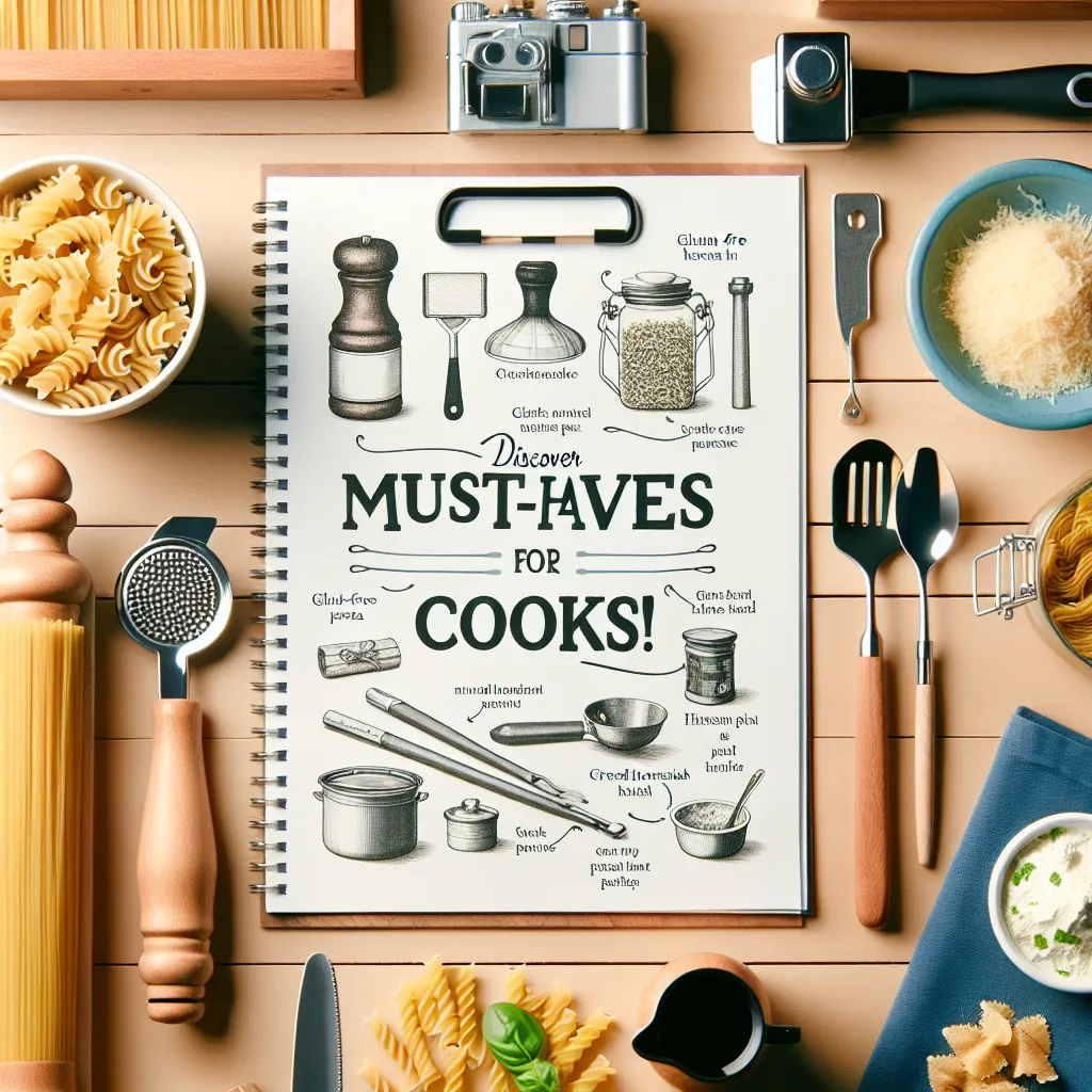 Odkryj must-have dla kucharzy! Makaron bezglutenowy, chrzan tarty i więcej w jednym miejscu