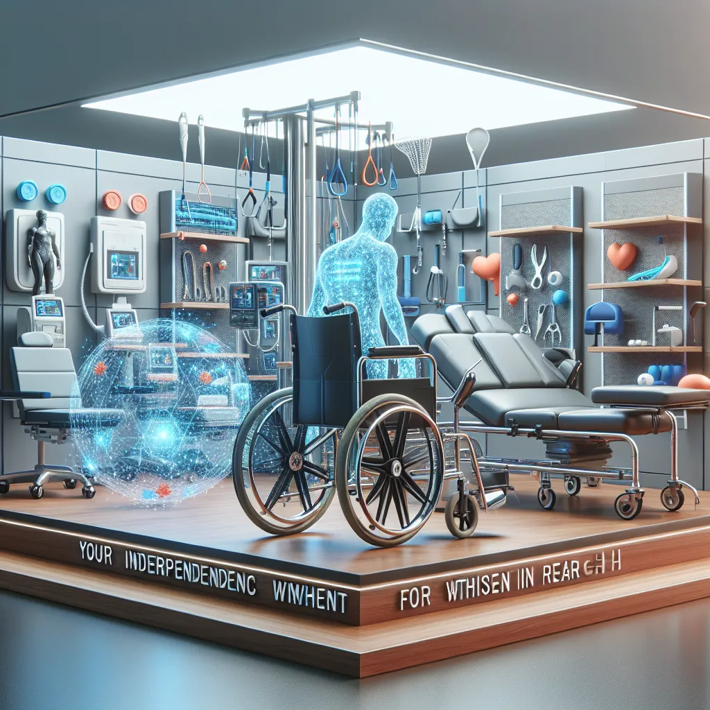 Nowoczesny sprzęt rehabilitacyjny na wynajem – Twoja niezależność w zasięgu ręki