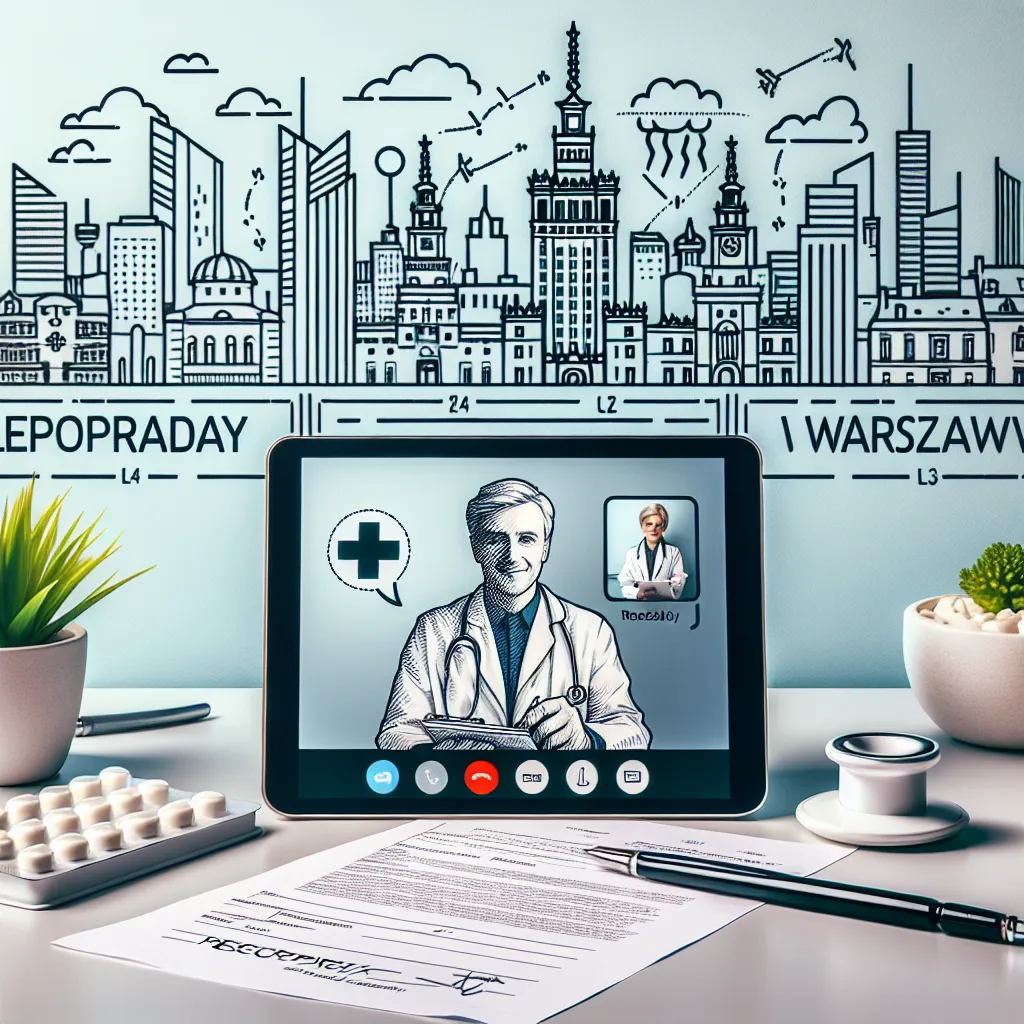 Teleporady L4 w Warszawie – szybkie zwolnienia i recepty